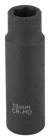 Vulcan Deep Impact Socket, 13 mm Socket, Black Phosphate